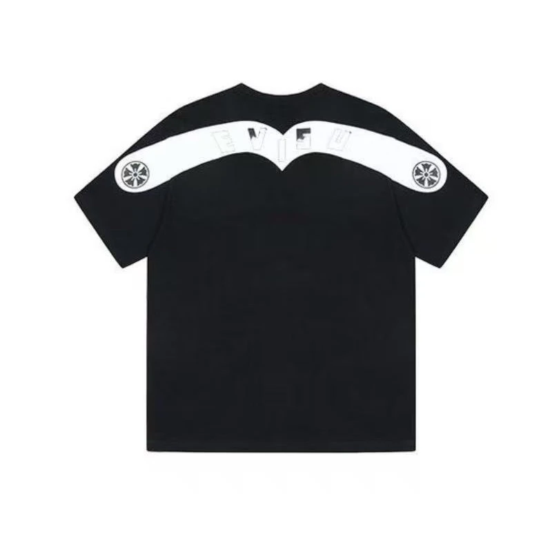 韩版福黑环肩经典短袖701