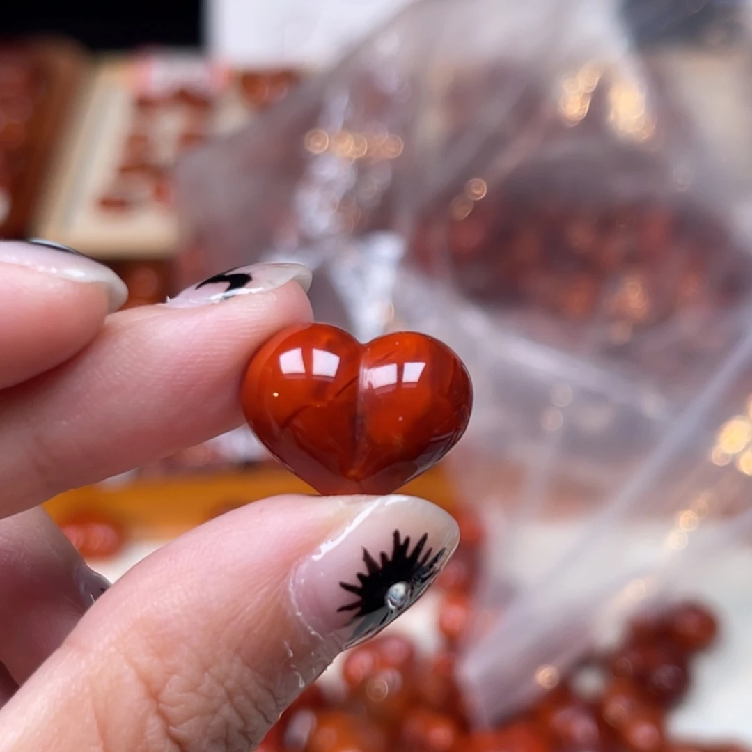 厦***司南红玛瑙未镶嵌吊坠(不含链)