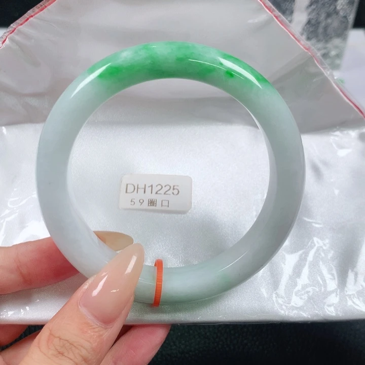 未镶嵌手镯翡翠编号DH1225