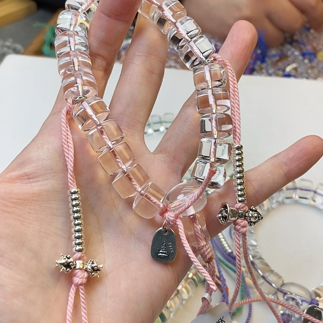 水晶手链未镶嵌原创设计