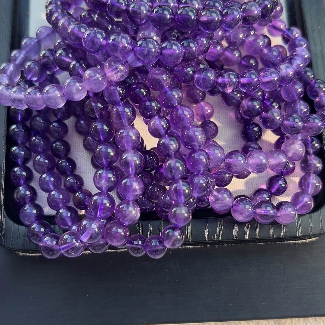 水晶手链未镶嵌多样性发一7-8