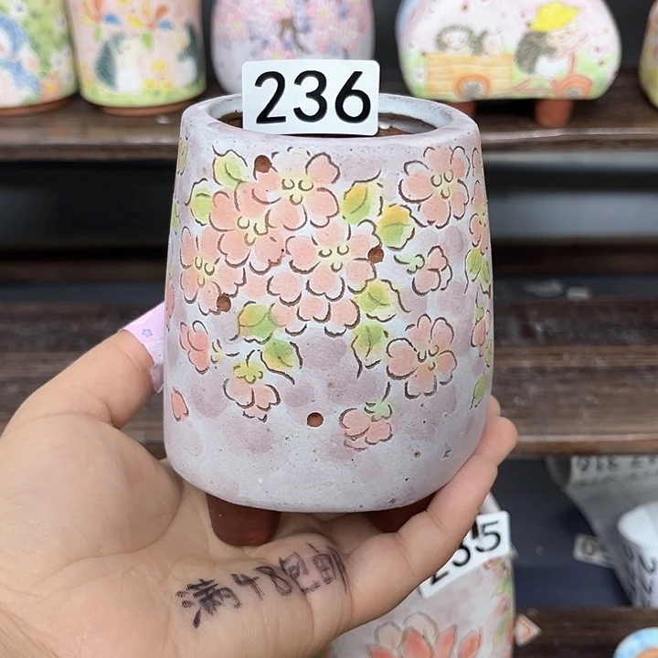 手工制作多肉花盆