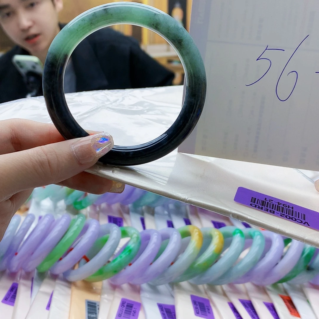 翡翠未镶嵌手镯bn