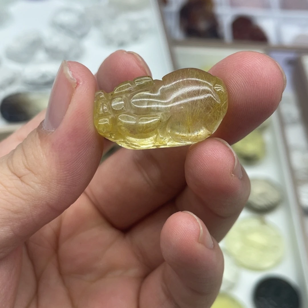 水晶吊坠(不含链)未镶嵌