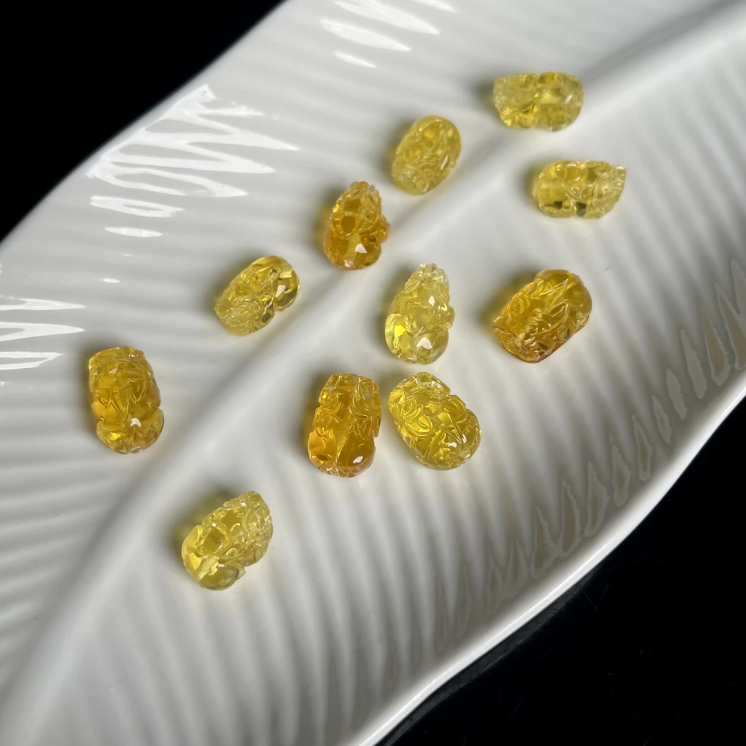 【大鱼甄选】蜜蜡貔恘配件JLF21多样性发其一配饰