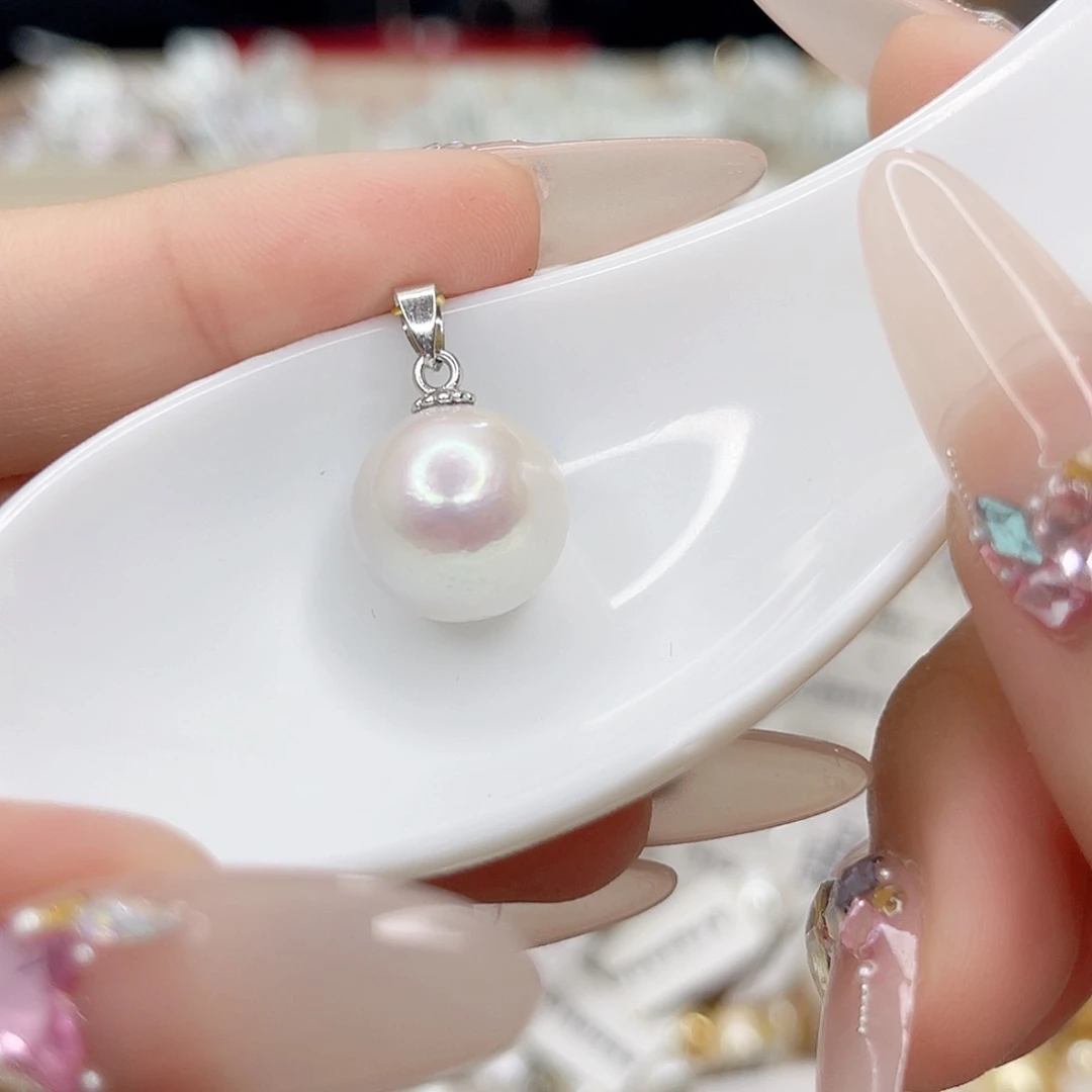 淡水珍珠合金吊坠(赠链)