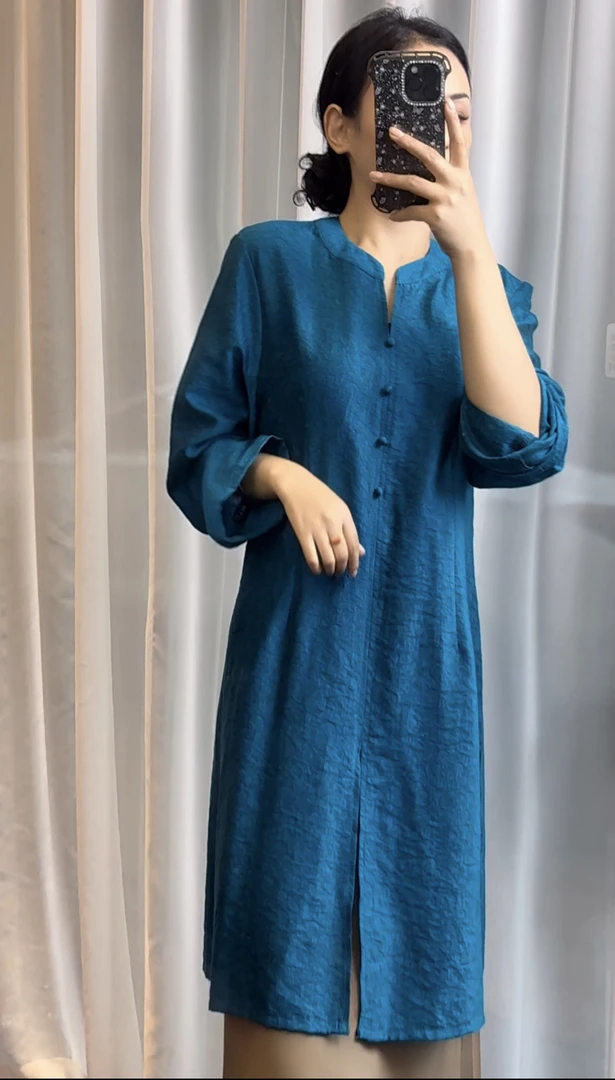 达瓦拉姆（2025夏季新品天斯长款）外套