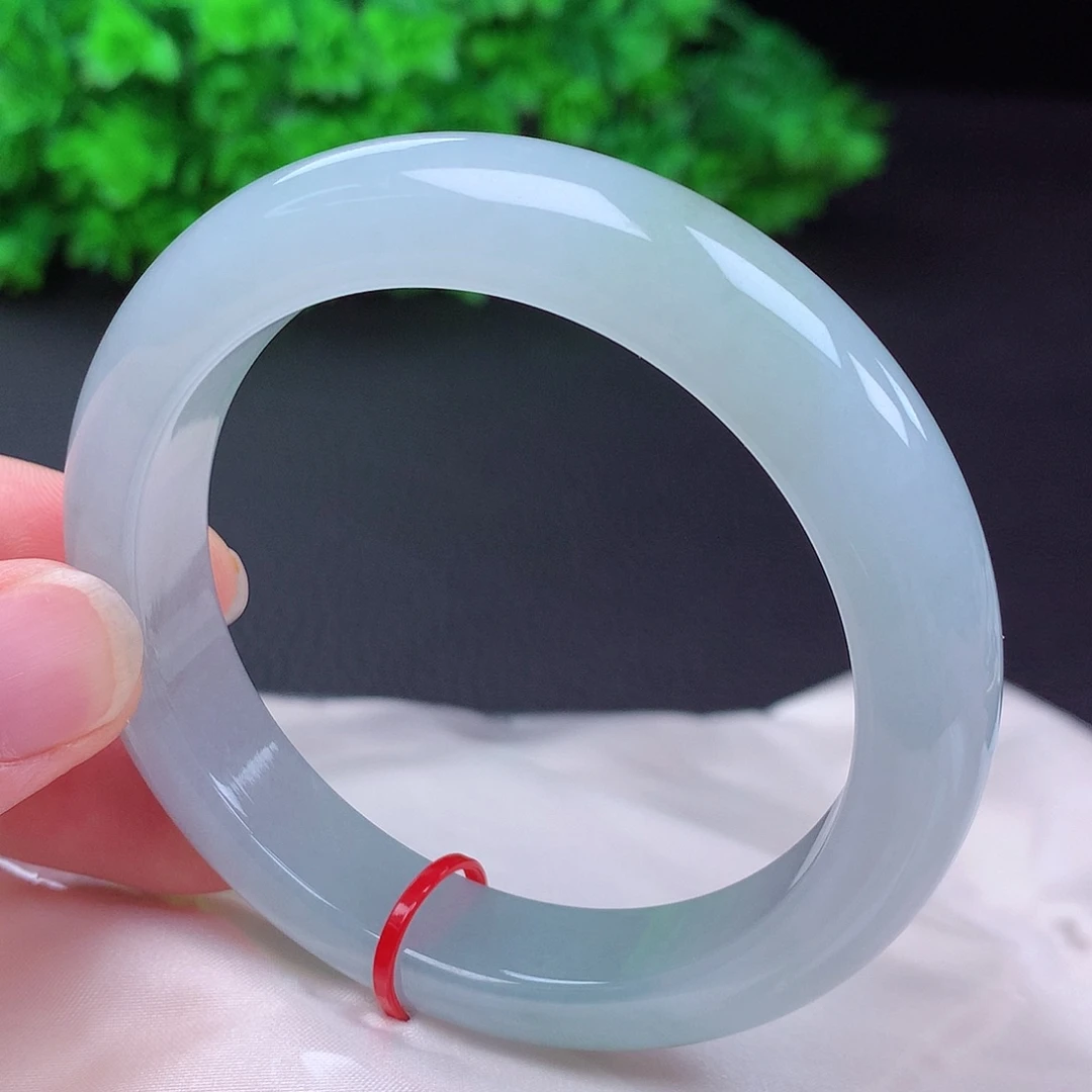 翡翠未镶嵌手镯57圈口689002