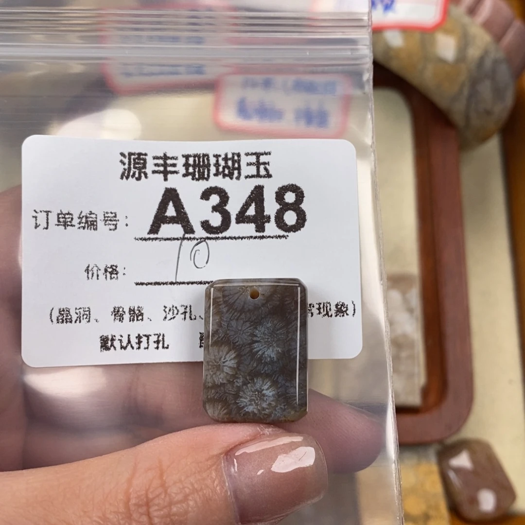 硅化玉颈饰未镶嵌y****y