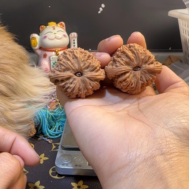 老***旧桃核吊坠核桃核桃