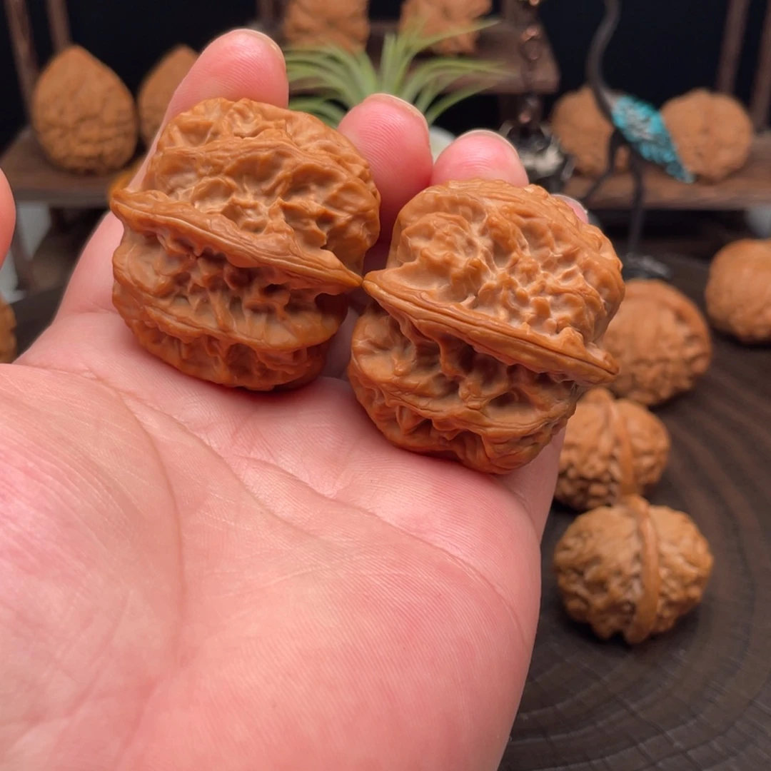 文玩核桃把件方块