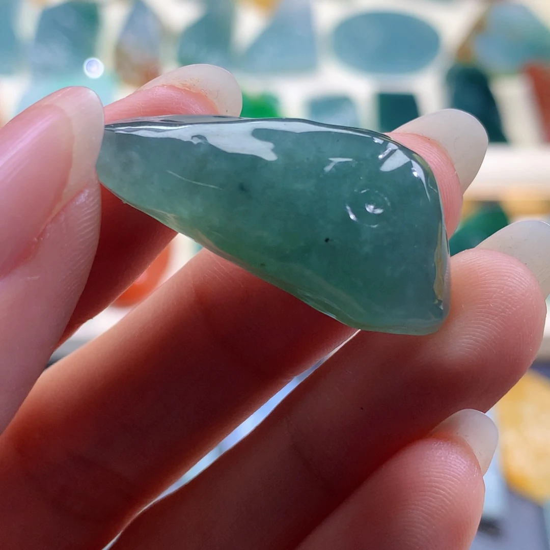 颈饰未镶嵌翡翠翡翠