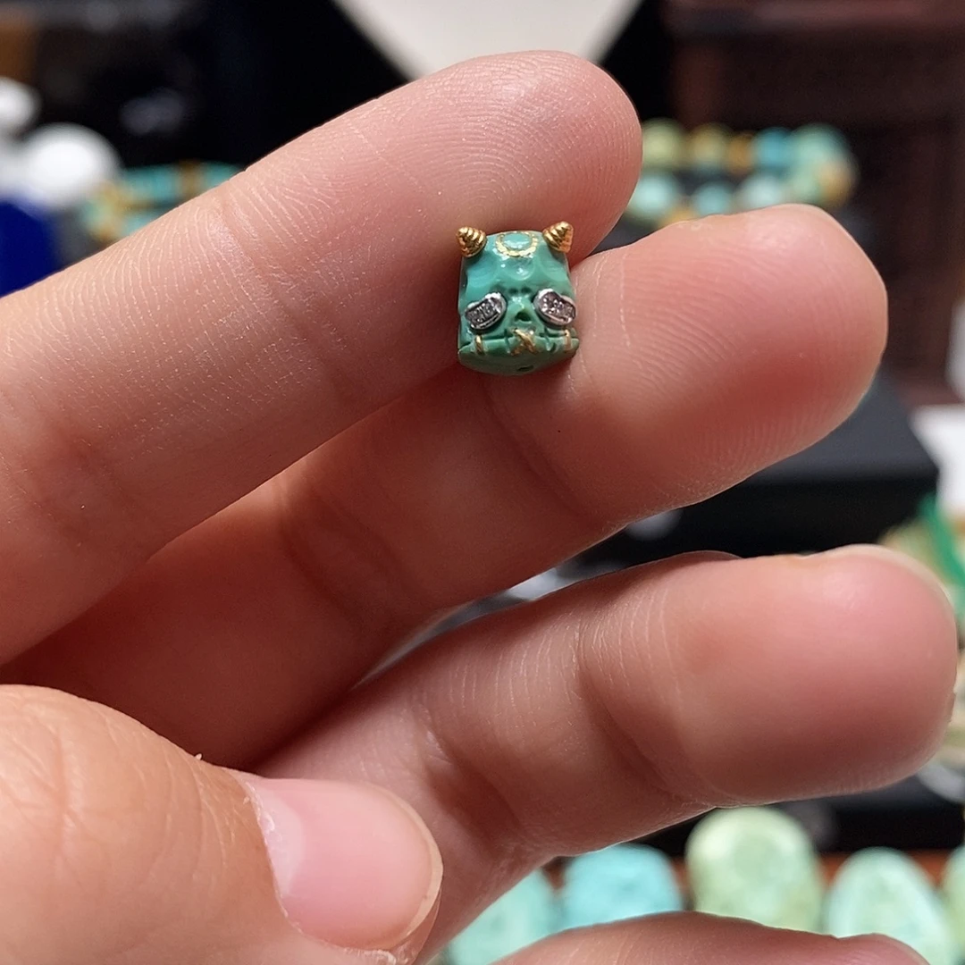 绿松石未镶嵌配饰