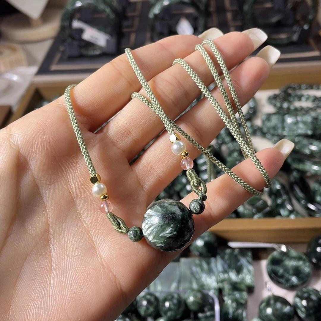 水晶未镶嵌颈饰吊坠16