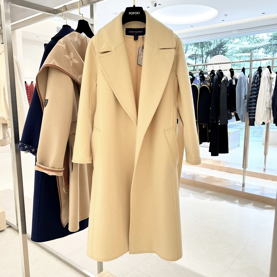 99新 LouisVuitton/路易威登 /毛呢大衣外套/32码/ppk31916