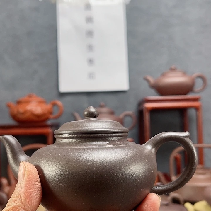 紫砂茶壶用****5大水潭天青