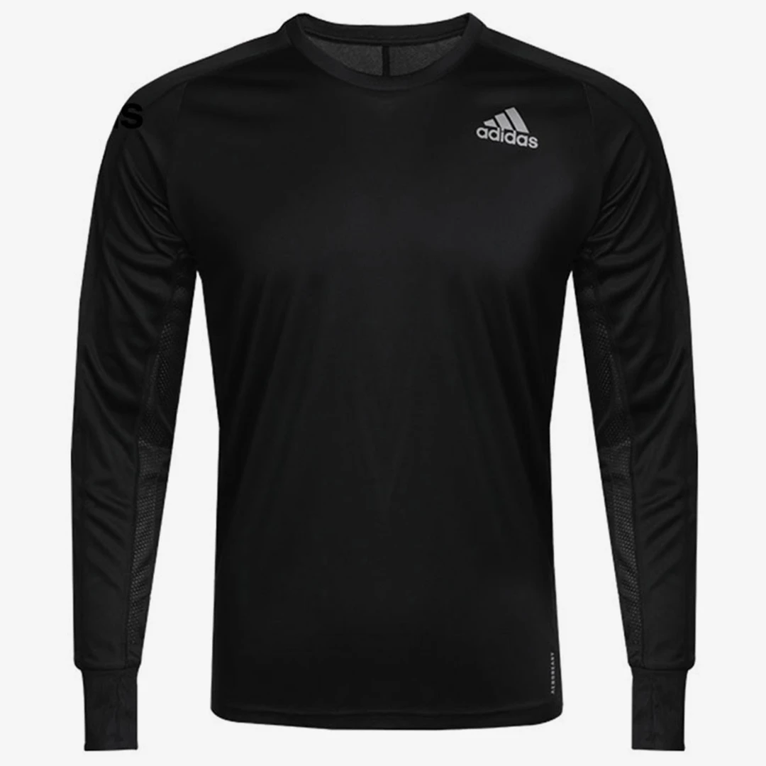 Adidas/阿迪达斯长袖T恤休闲运动健身训练圆领套头衫男款 GJ9977