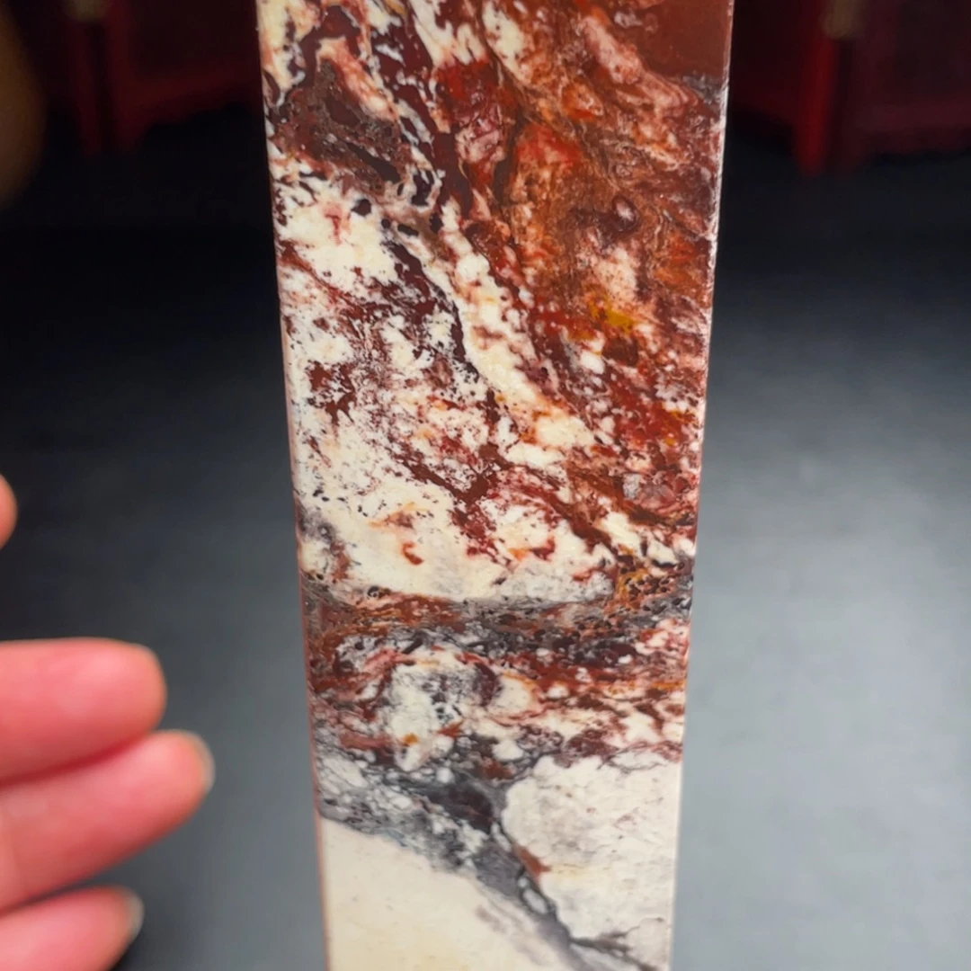 R***n田黄石昌化石手把件印章摆件