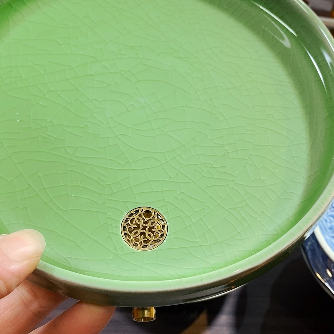 文创手改陶瓷茶道具?*木