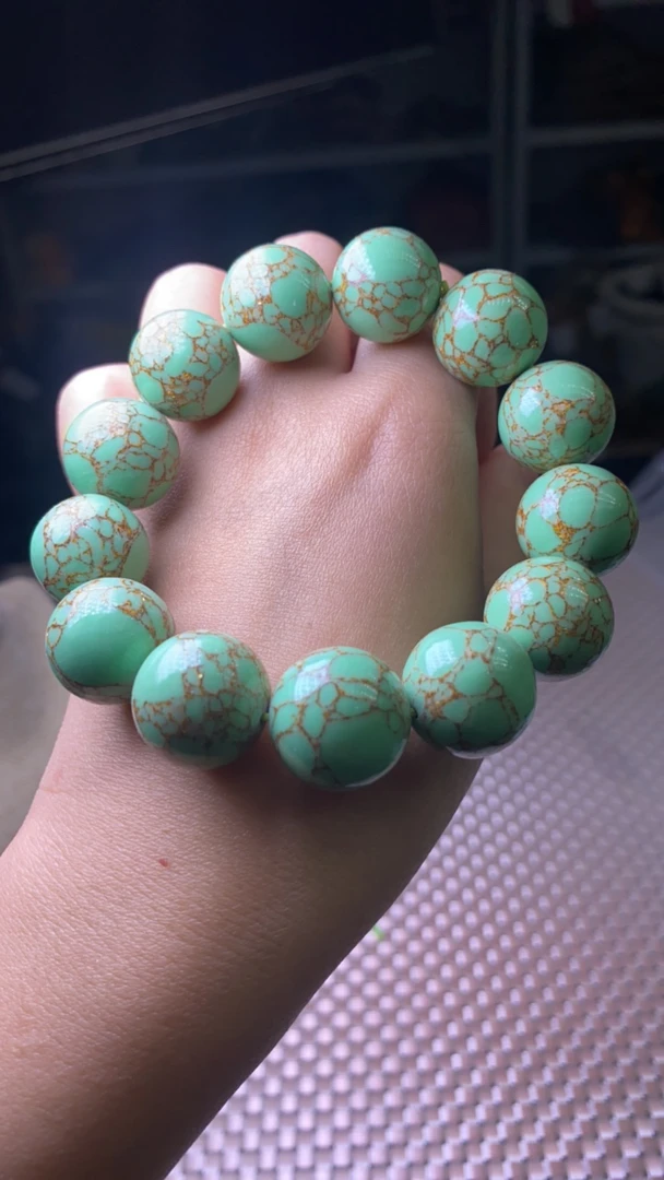 A225 18mm金线松松手串单圈(多样性发其一)