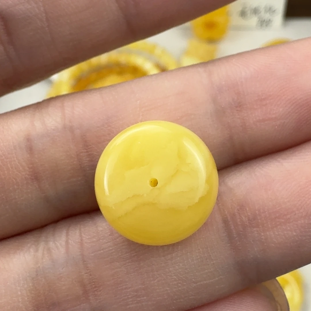 蜜蜡未镶嵌珠宝奇石全品 13.7×7.5mm