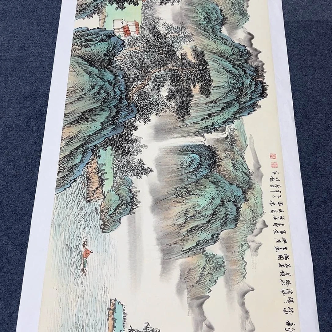 国画国画作品纯手绘作品