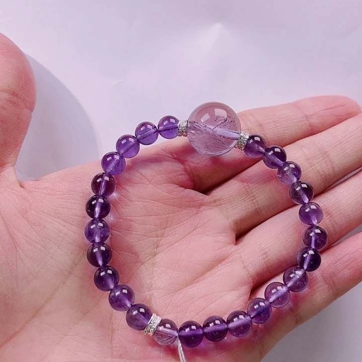 水晶手链未镶嵌手串diy