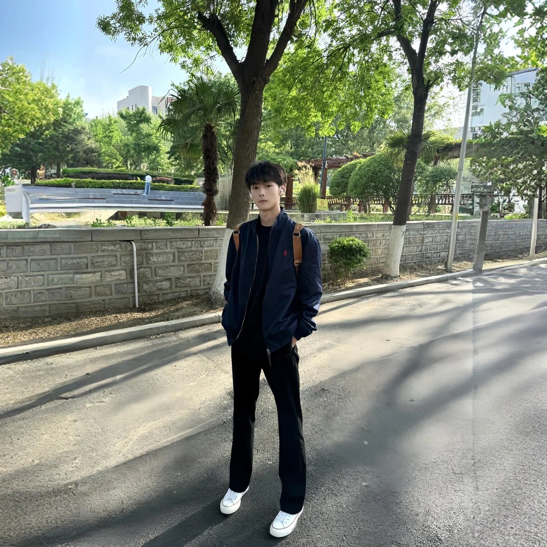 美式复古藏青色哈林顿夹克男vintage飞行员外套潮牌欧美街头上衣