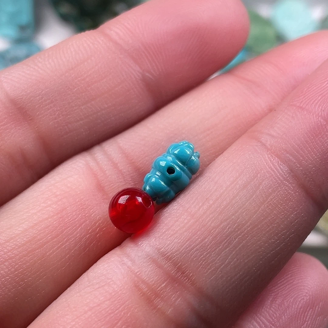 南红玛瑙未镶嵌颈饰