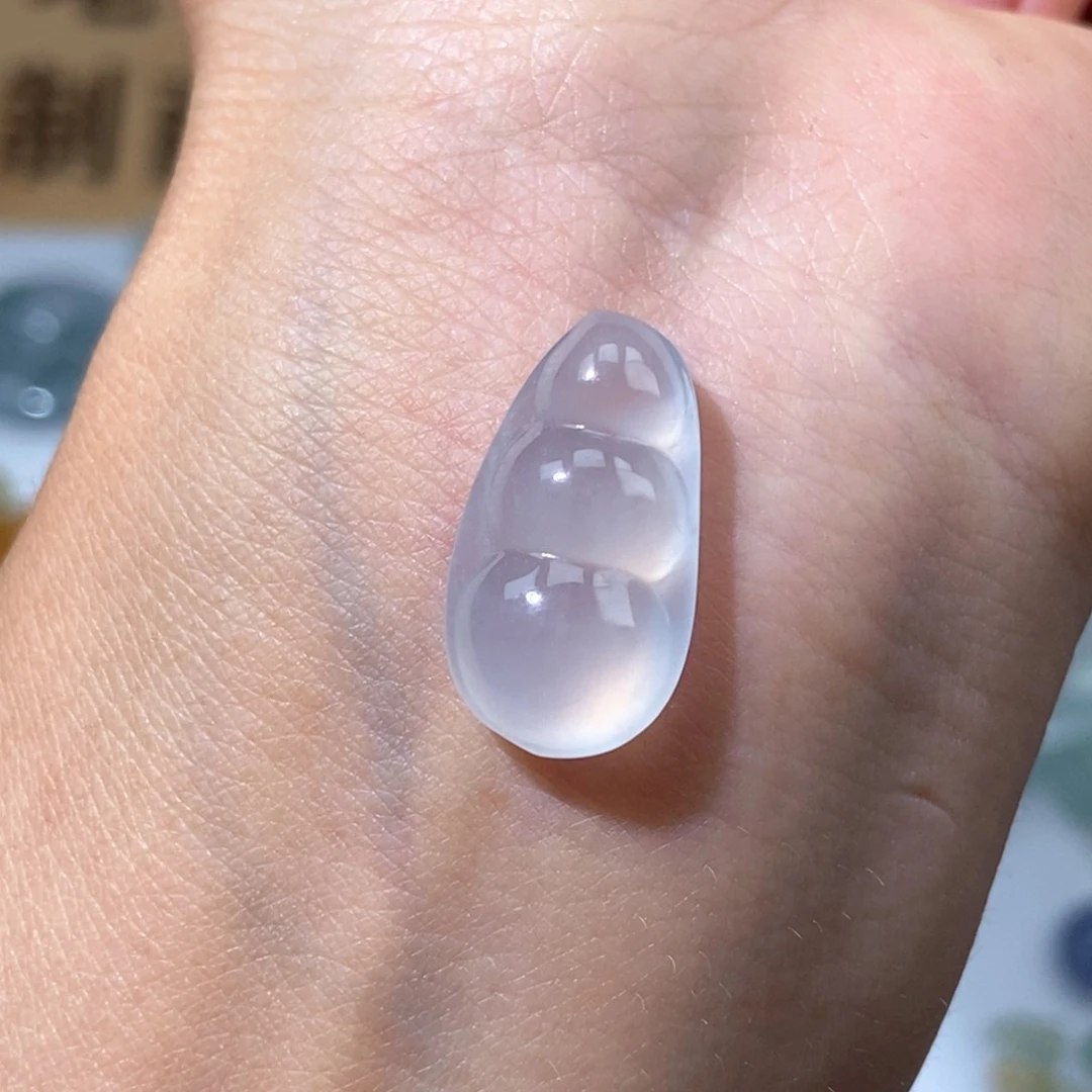 定制翡翠未镶嵌A**y翡翠20.2×11.1×6