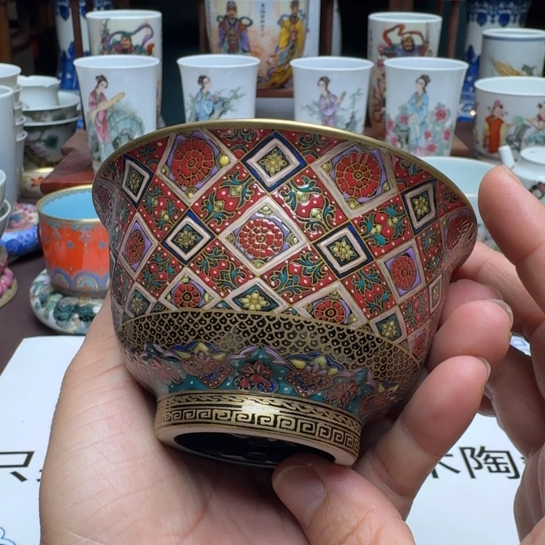 景德镇手工手绘展示