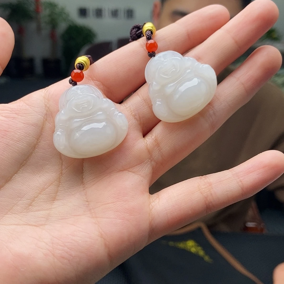 和田玉颜色多样性发拍一发一未镶嵌