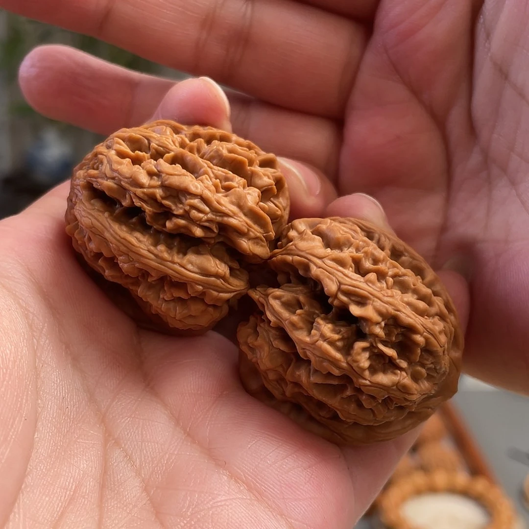 桃核把件37×40尺全品蓟县红马蹄CN01186已打底