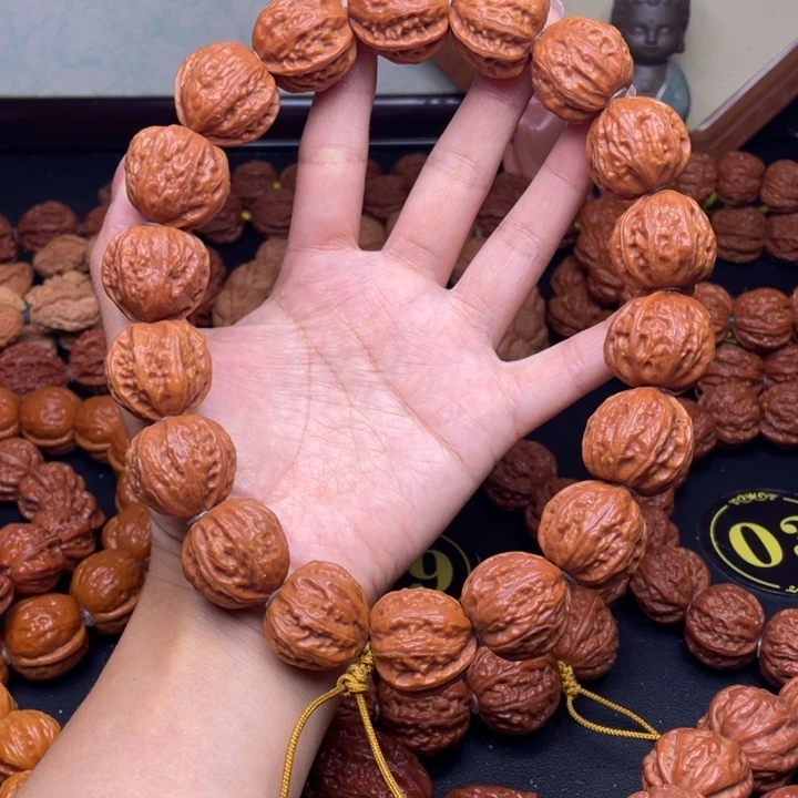 手串文玩核桃粗筋八棱