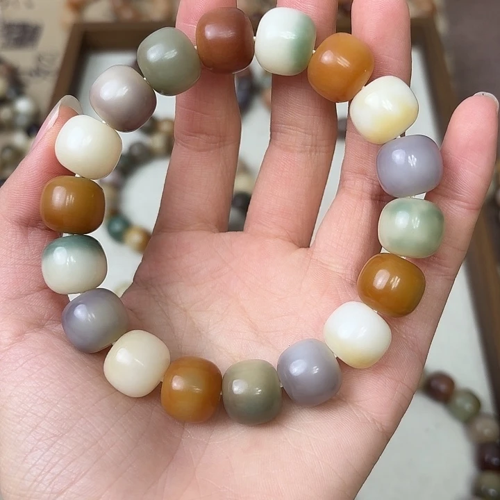 手串菩提根/象牙果卡14手工干磨万圣节