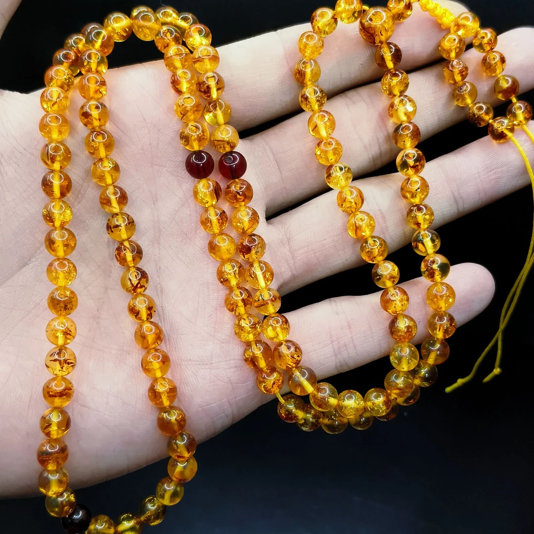 【李想精选】琥珀公主链GS-约6mm