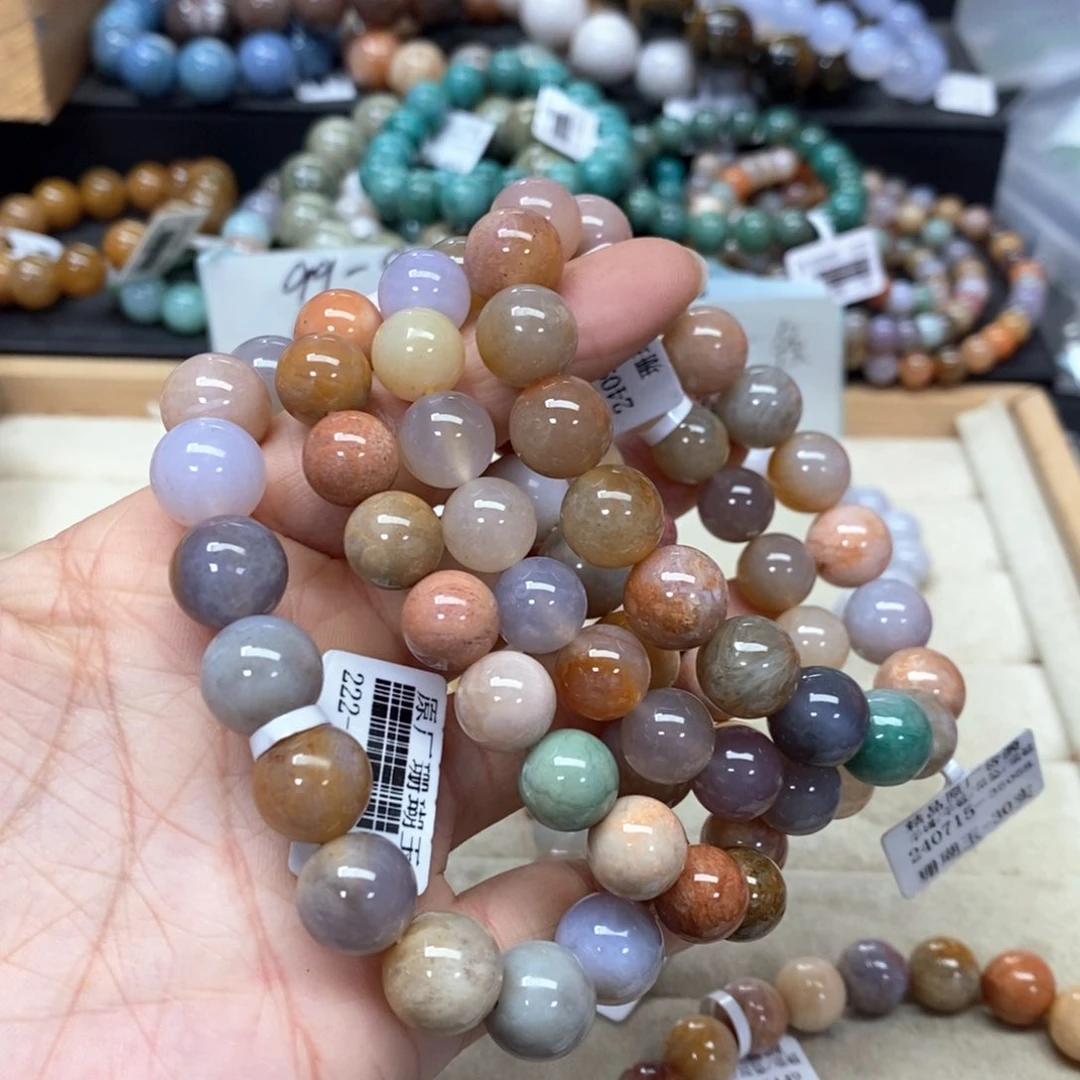 硅化珊瑚（珊瑚玉）手链未镶嵌周*?229