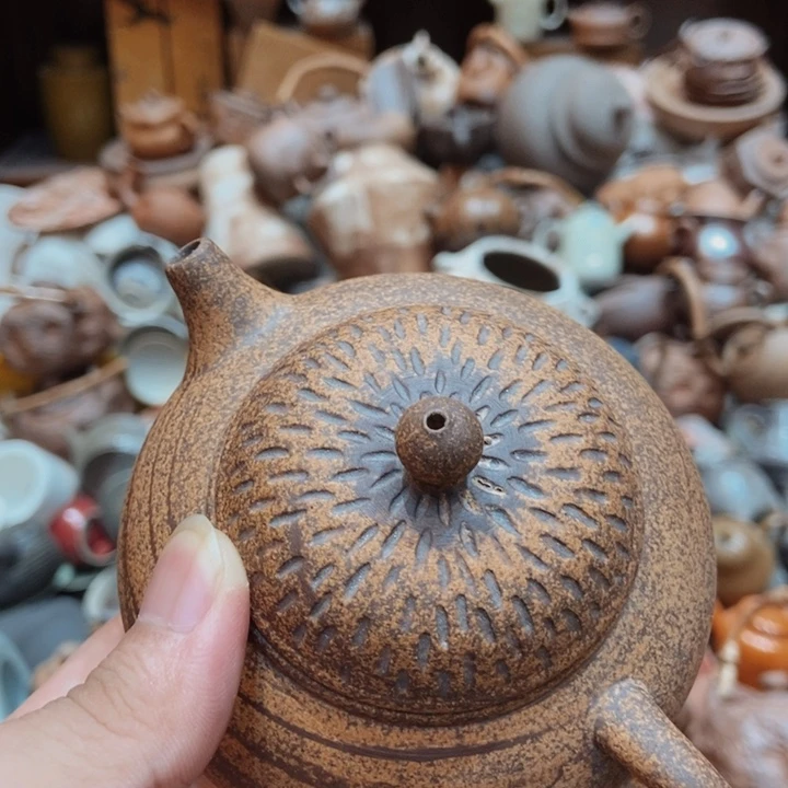 柴烧老岩泥高端茶器