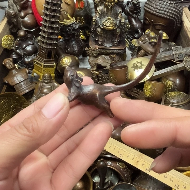 顺顺利利，铜器摆件