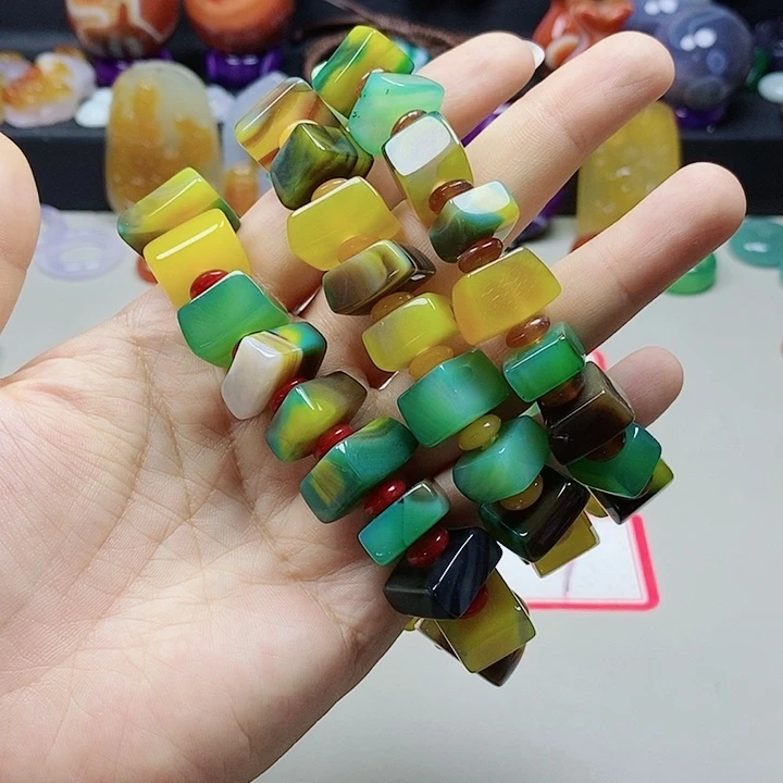 玛瑙/玉髓吊坠(不含链)未镶嵌天**淡