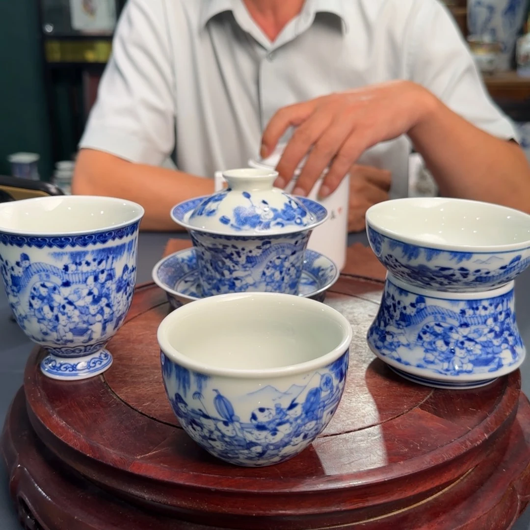 摆件景德镇陶瓷好好好