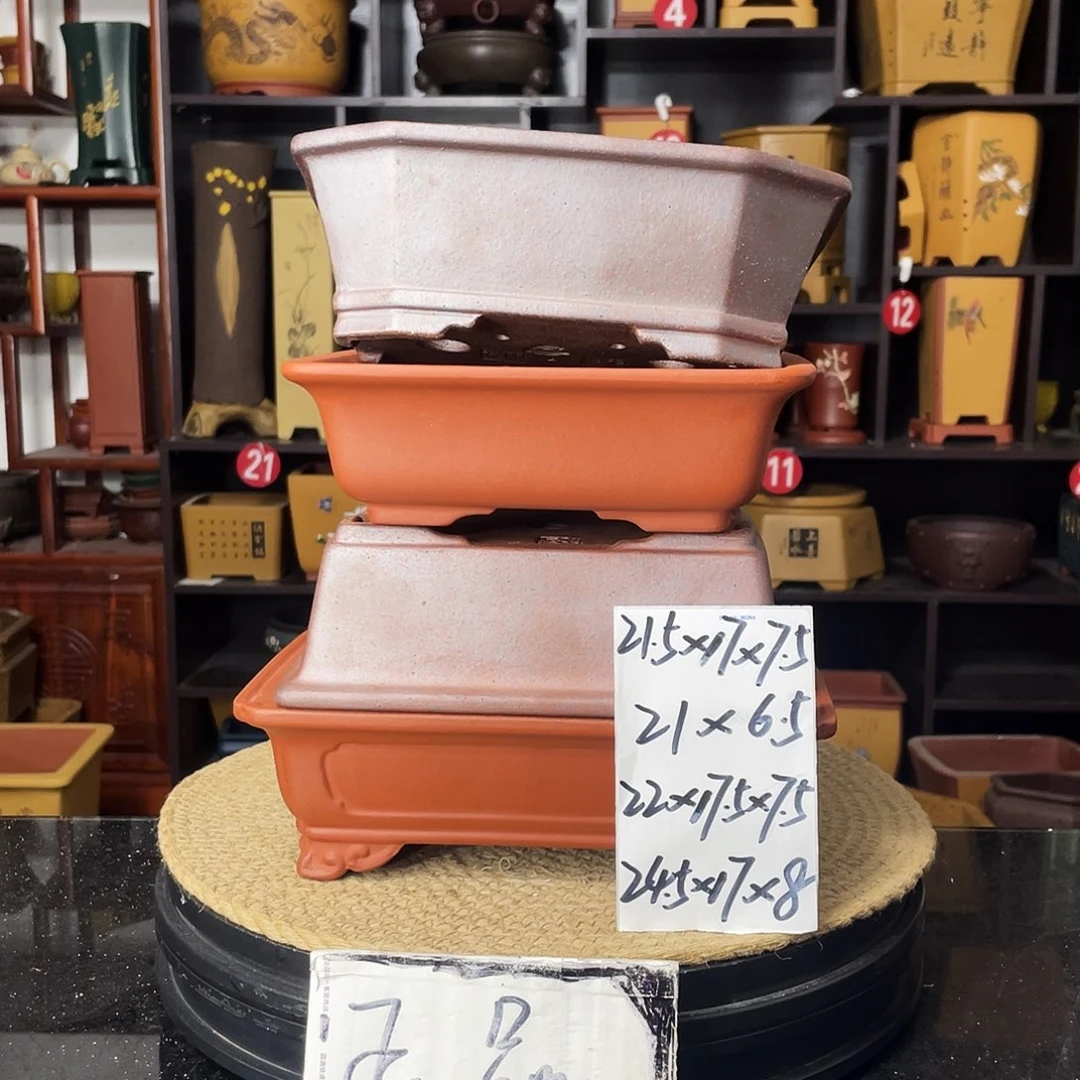 紫砂D-婉秋紫砂花盆