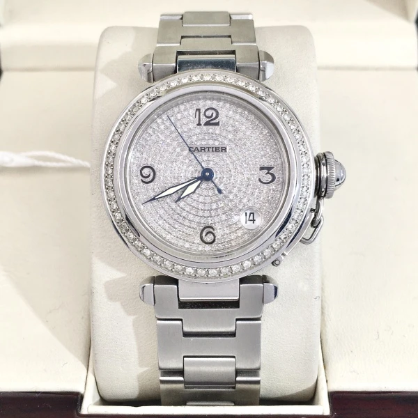 99新 Cartier/卡地亚 卡地亚/自动机械/表径35/99新/C13624112515