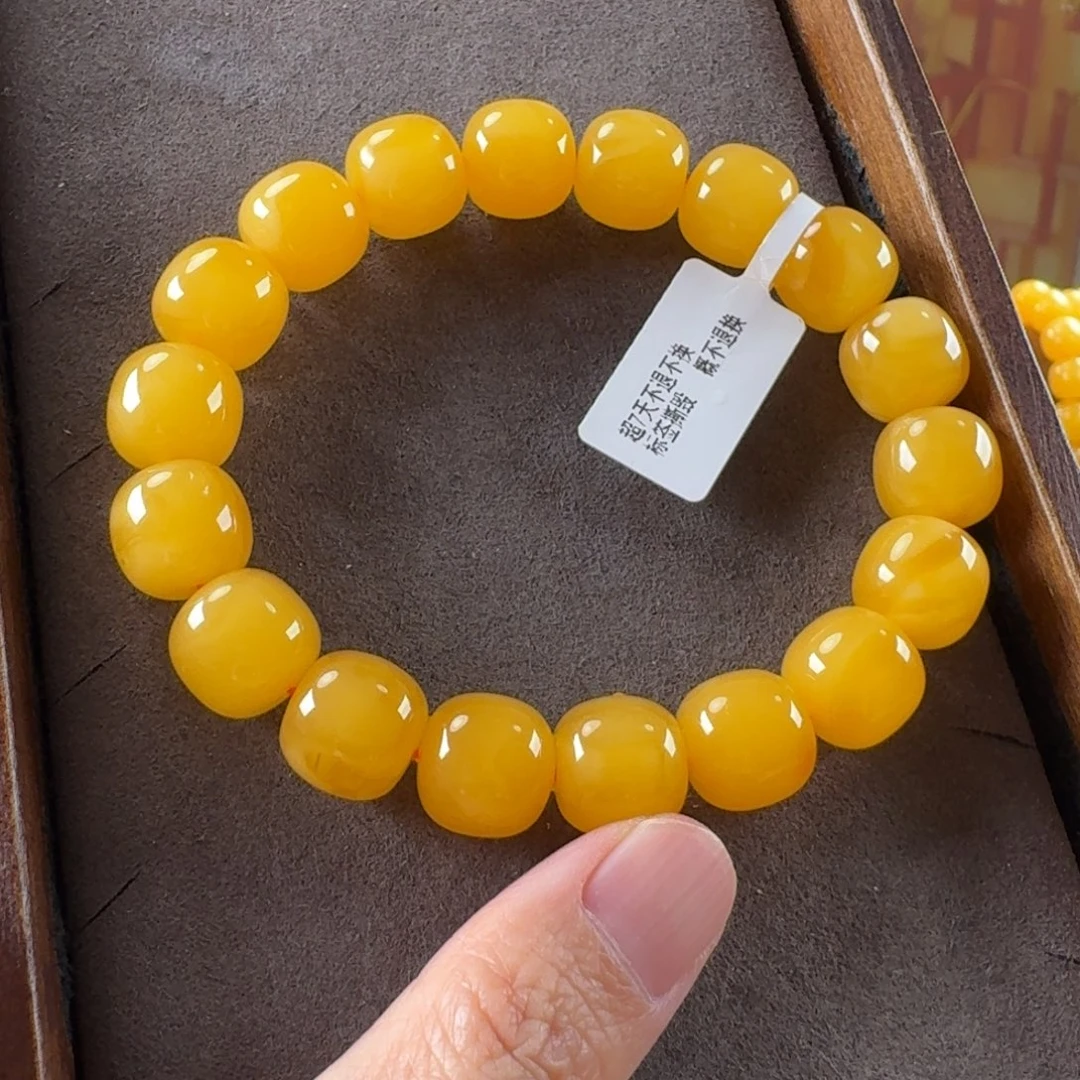 蜜蜡未镶嵌毛衣链