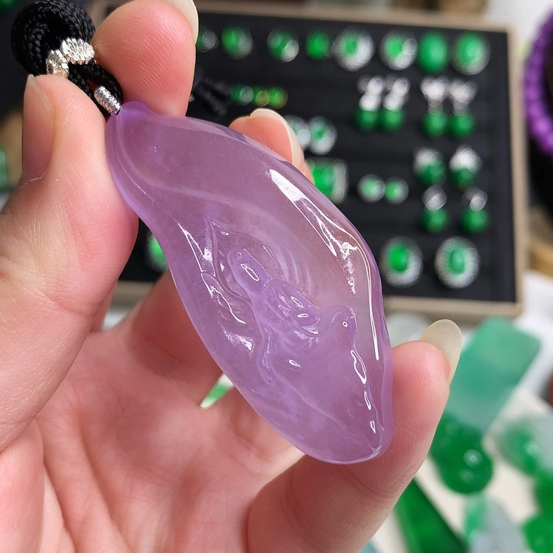 珍***姐翡翠未镶嵌手饰优化737