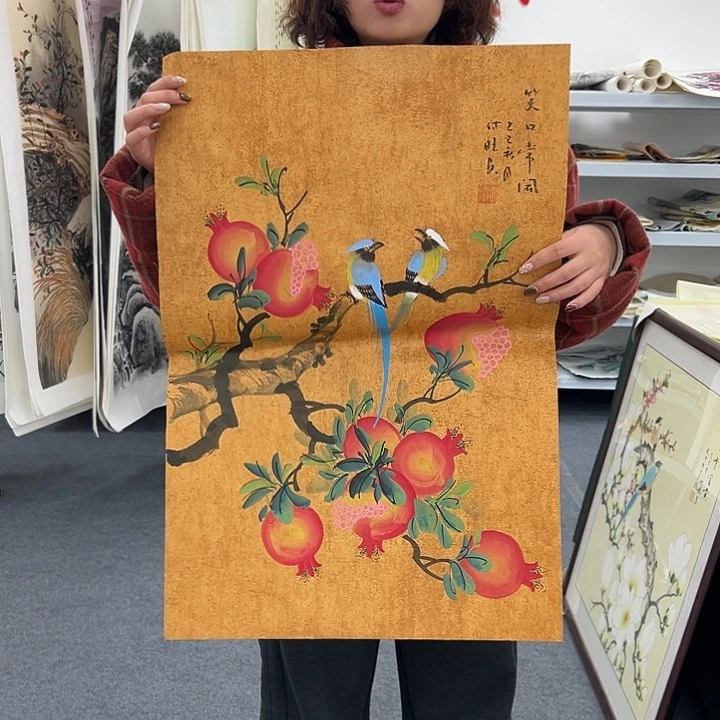 国画纯手绘国画作品大放漏