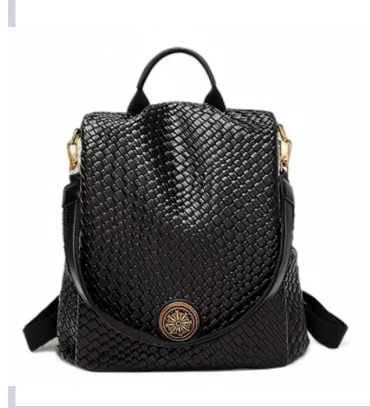 【周周专属】女包2024新款单肩斜跨包2823-黑色