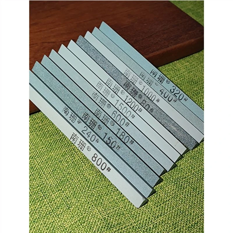 精磨三角条超细抛光迷你小砂石玉器神器磨刀模具80目到1500目碳化