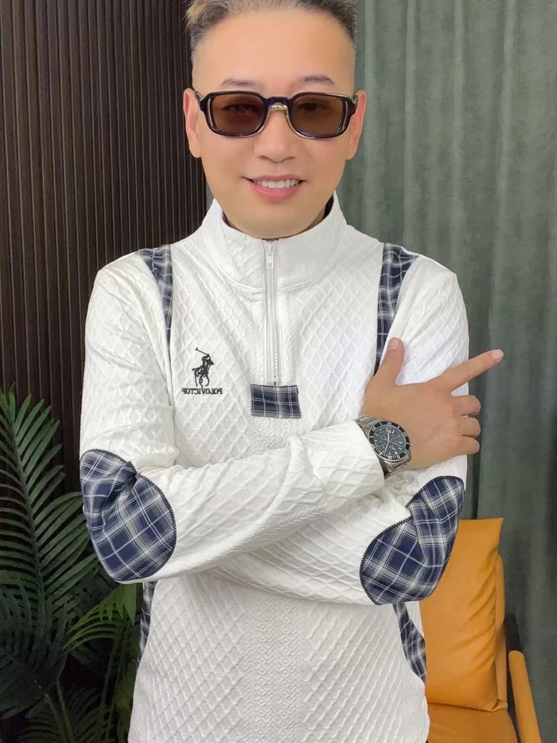 衬衫休闲韩版碎花男装夏季修身男士长袖男男款时尚防晒翻领