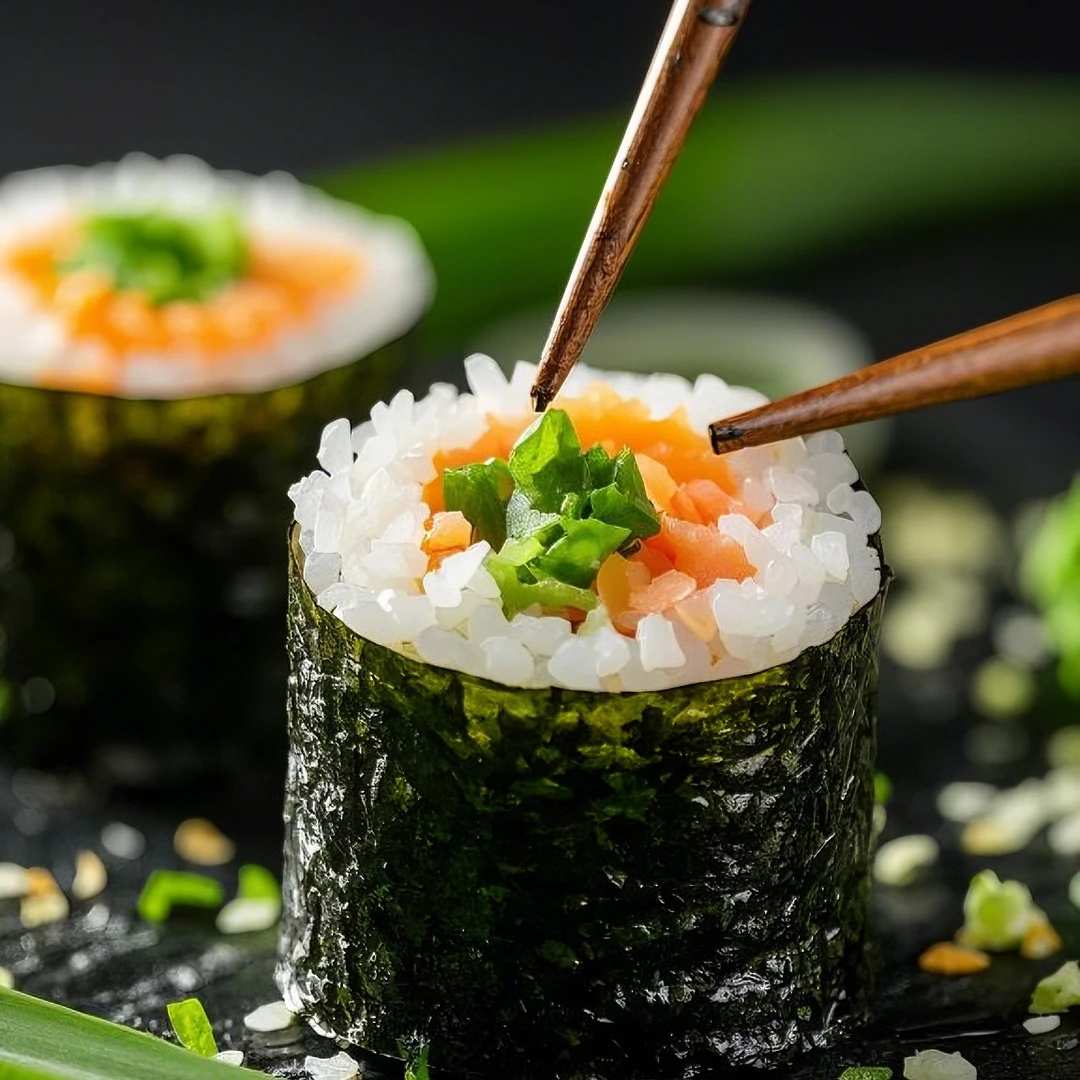 寿司寿司食材海苔卷三文鱼50张材料食材紫菜包饭专用料理